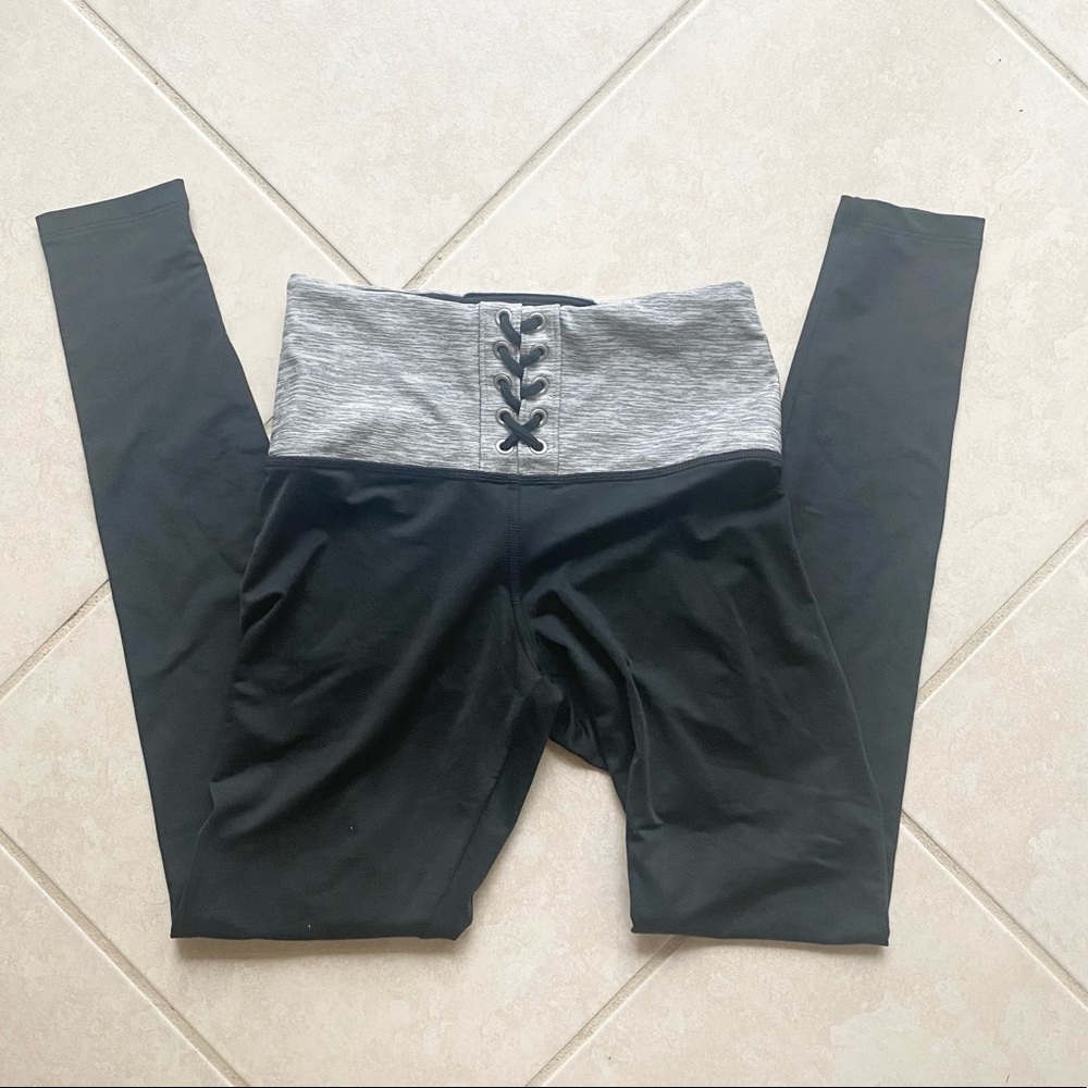 Victoria Secret Pink Ultimate Lace Up Legging